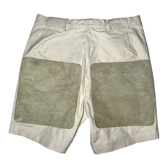 VTG Sail Loft Tan Suede Seat Sailing Shorts Mens 36 (Actual 34 inches) 9" inseam - Picture 2 of 11